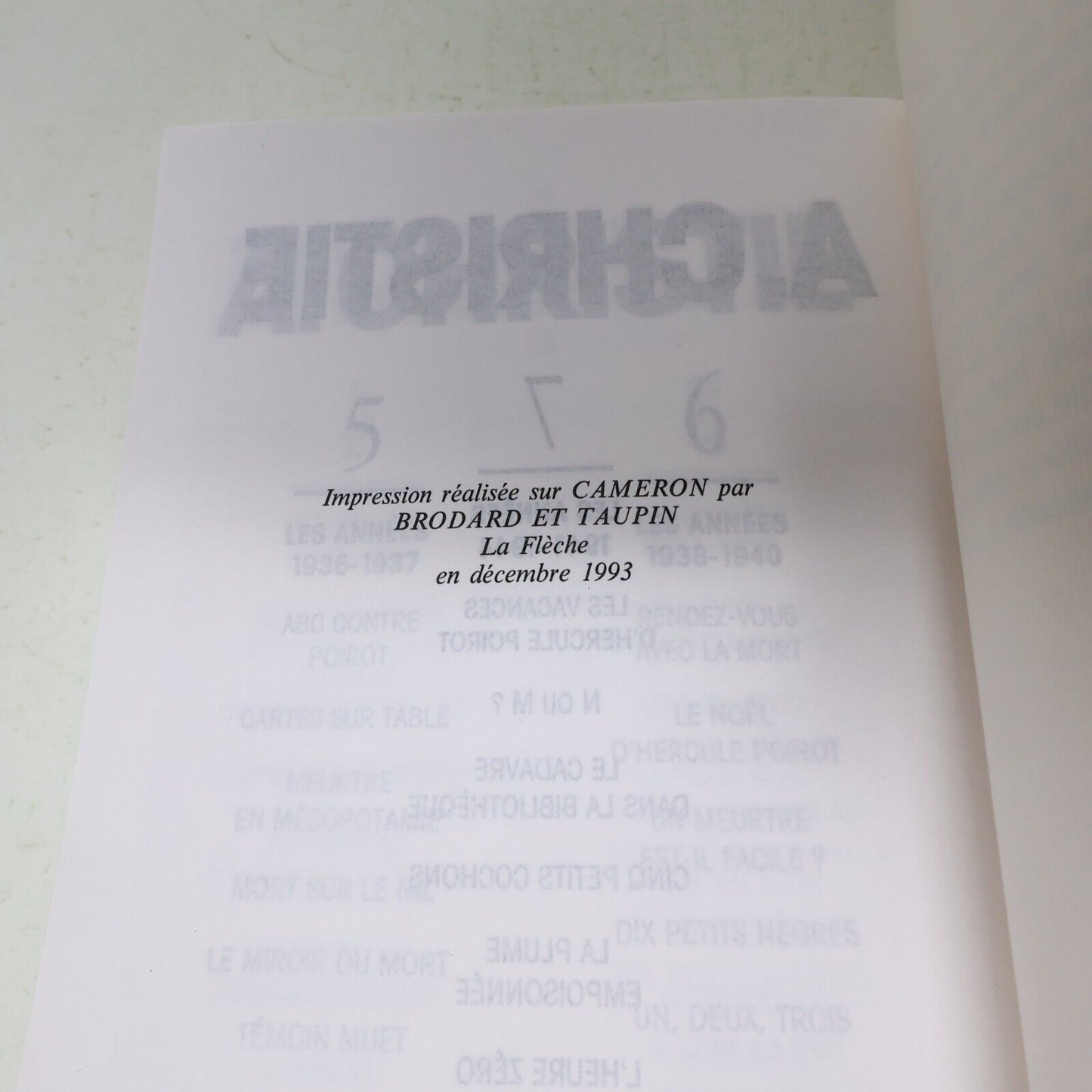 Intégrale David Goodis #2 1994 Librairie des Champs-Élysées Français Omnibus 90s