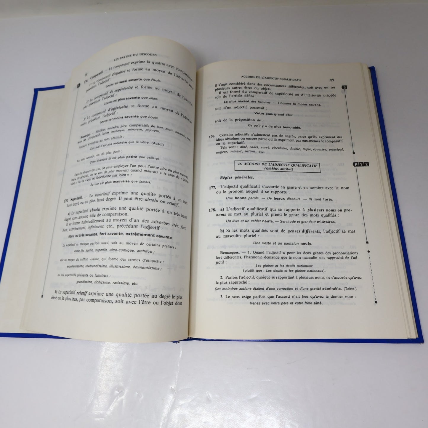 Précis de Grammaire Française Maurice Grevisse Collection Grevisse 1990 HC Livre