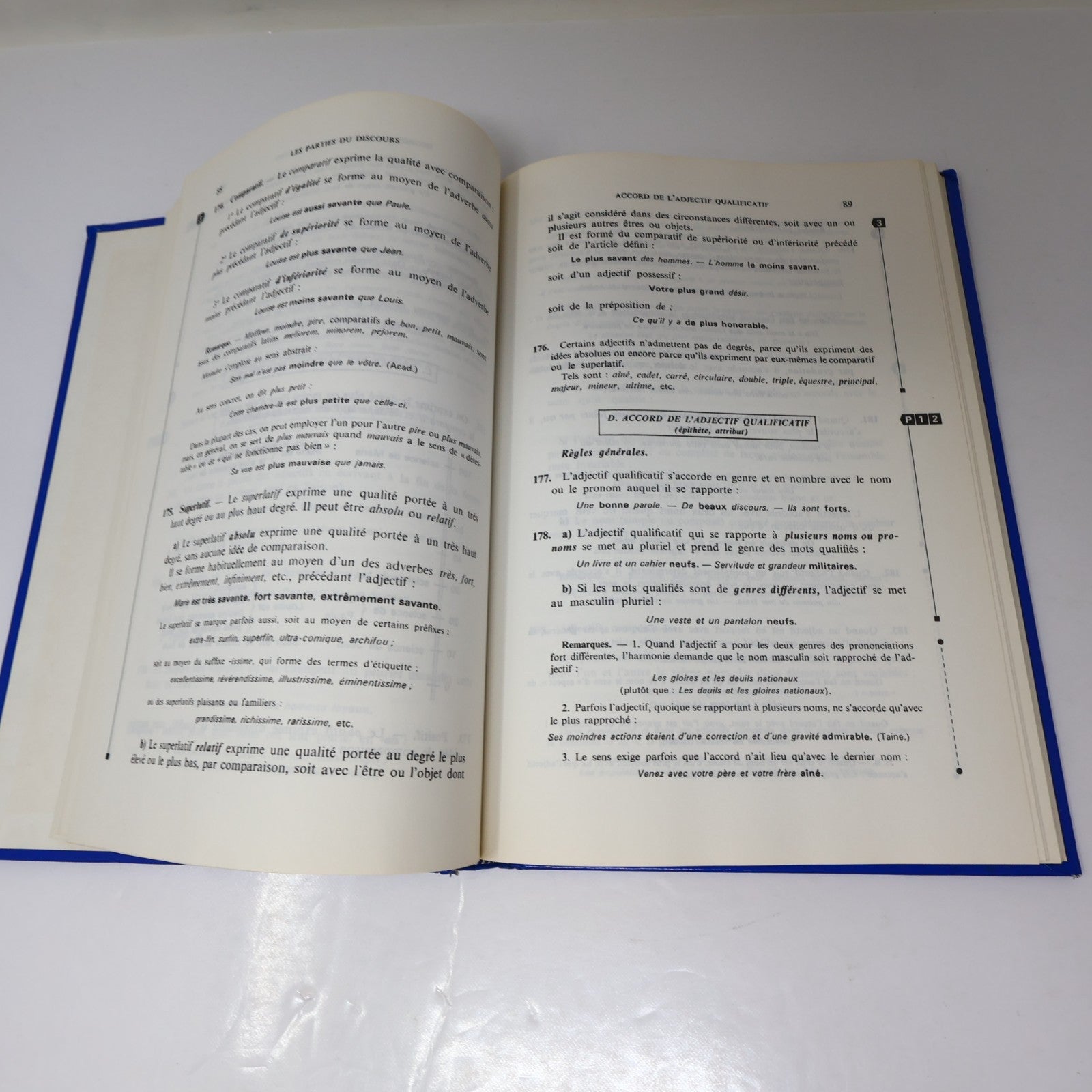 Précis de Grammaire Française Maurice Grevisse Collection Grevisse 1990 HC Livre