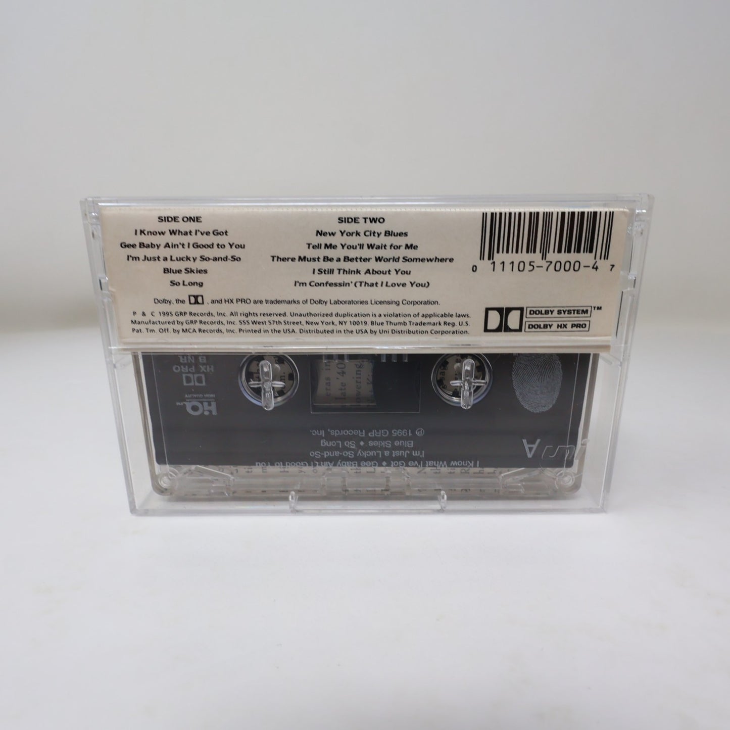Dr. John Afterglow Cassette Jazz/Funk/Soul 1995 Blue Thumb BTC-7000 Blue Skies