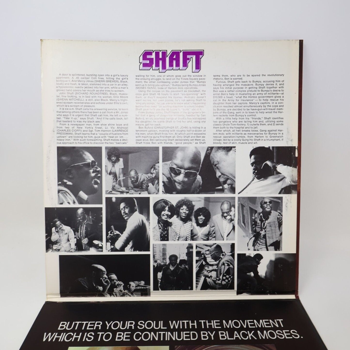 Isaac Hayes Shaft 2x LP Record Vinyl ENS 2-5002 1973 Enterprise Canada Polydor
