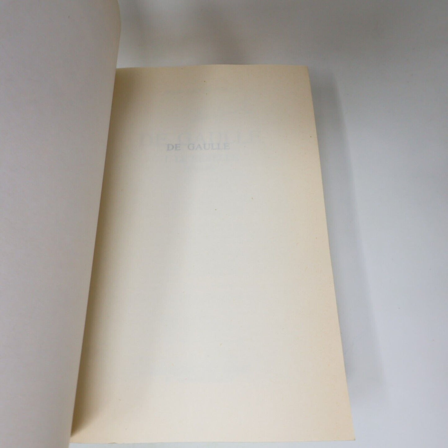 De Gaulle #1-2 Jean Lacouture Histoire France Lot 2 Livres Français French Seuil