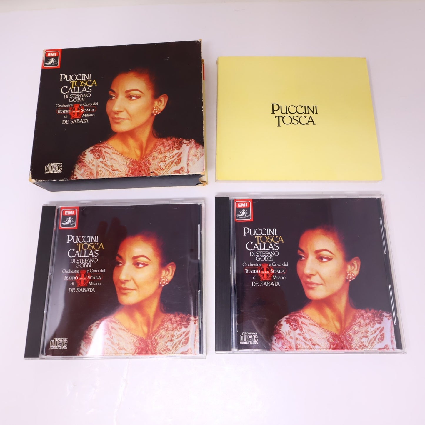 Tosca CD Giacomo Puccini/Maria Callas/Giuseppe Di Stefano/Tito Gobbi EMI Opera