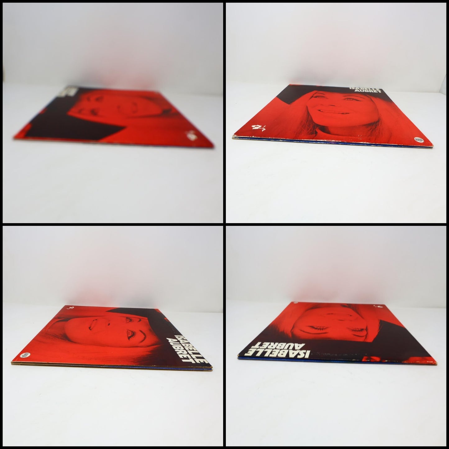 Isabelle Aubret Lot 2 Disques LP Éponyme (Rouge)/Classiques De La Chanson Record