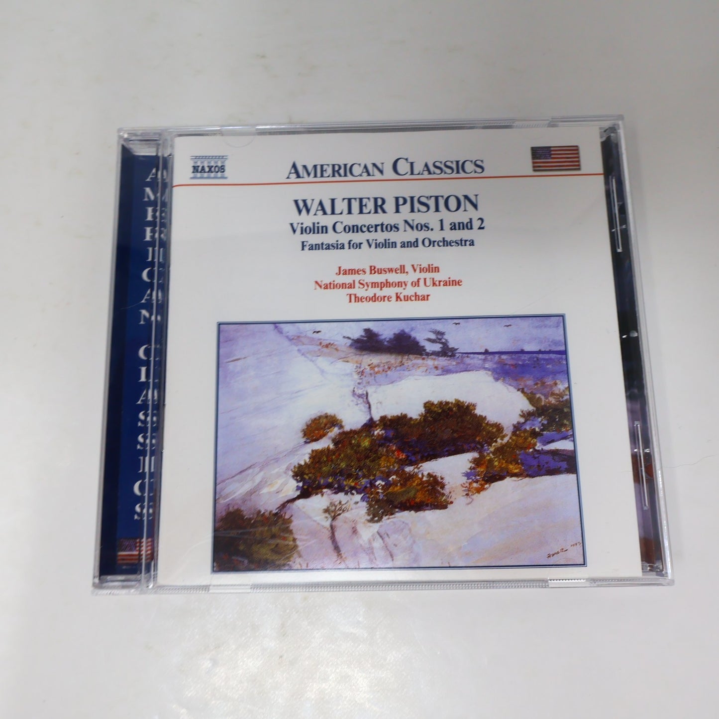 Walter Piston 3 CDs Lot Violin Concertos #1-2/Chamber Music/Symphonies 2 & 6