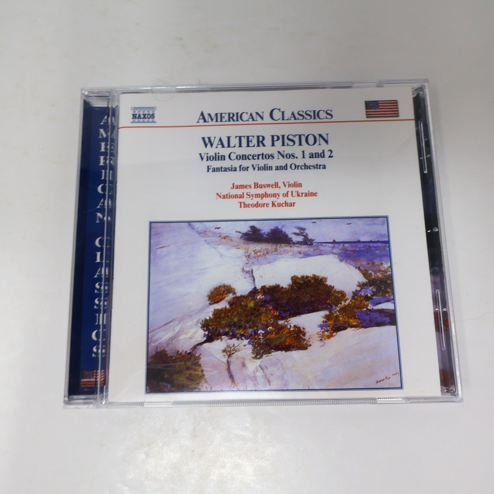 Walter Piston 3 CDs Lot Violin Concertos #1-2/Chamber Music/Symphonies 2 & 6