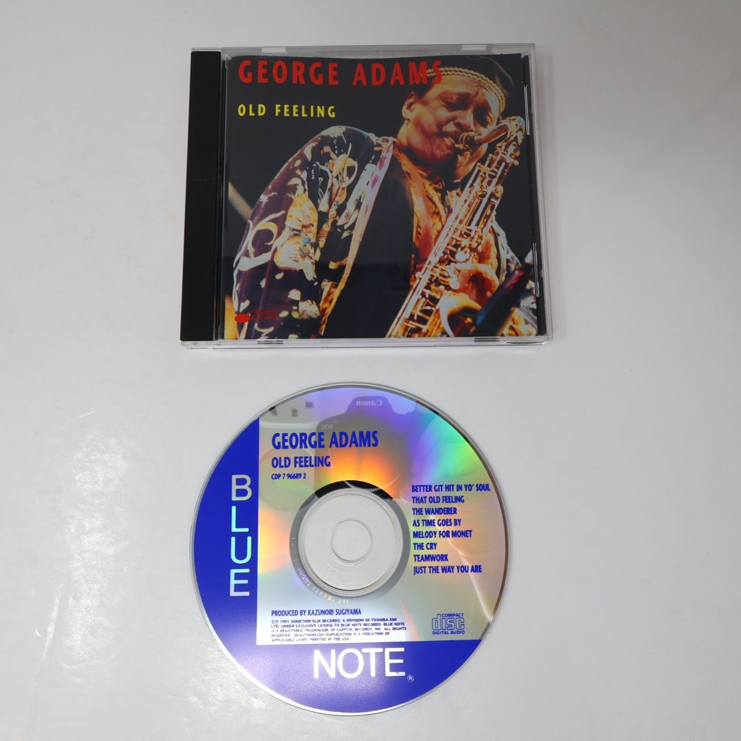 George Adams Old Feeling CD Blue Note 1991 Better Git Hit In Yo' Soul/The Wander