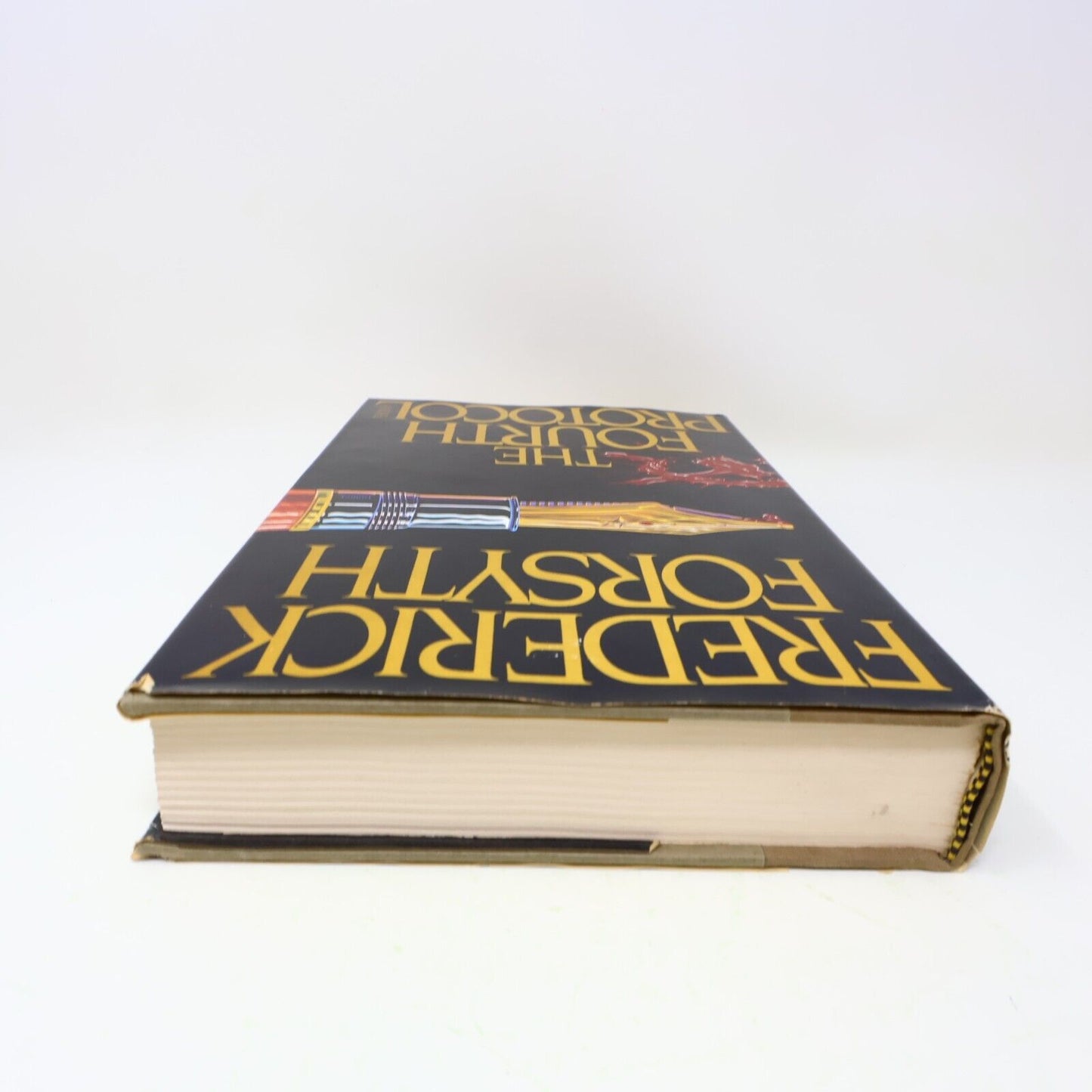 1984 The Fourth Protocol Frederick Forsyth Viking Hardcover HC Espionage Spy 80s