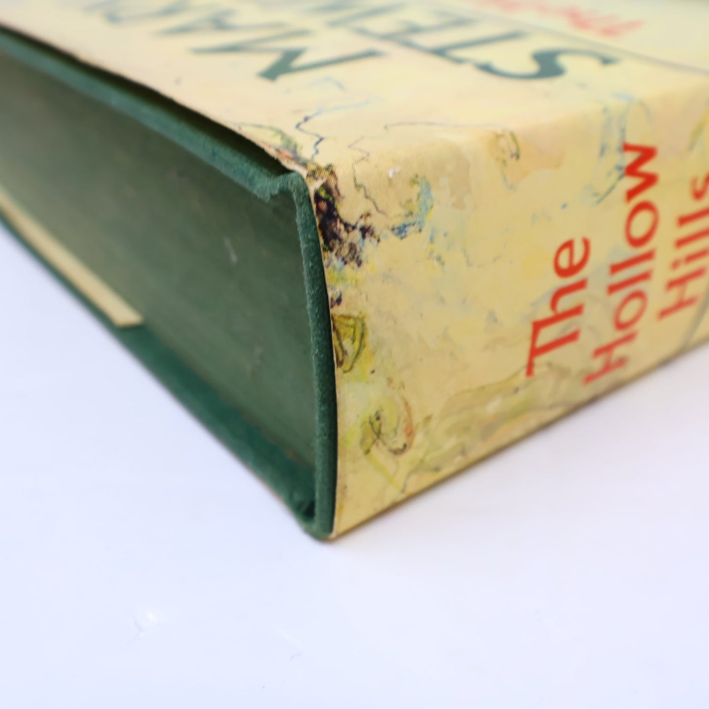 The Hollow Hills Mary Stewart 1973 UK Edition Arthurian Fiction Hodder Hardcover