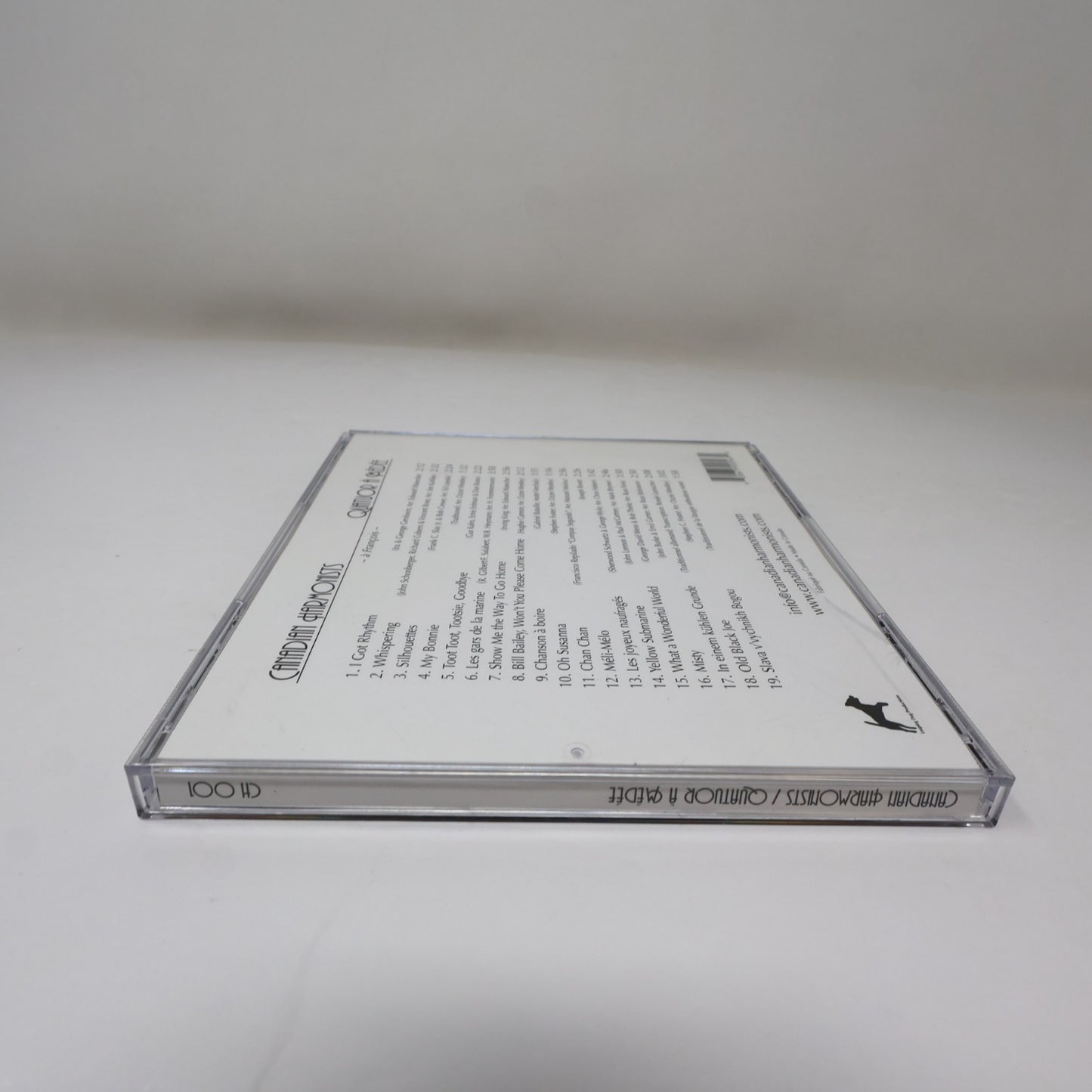 Canadian Harmonists/Quatuor à Médée Eponymous Québécois Traditional/Vocal CD