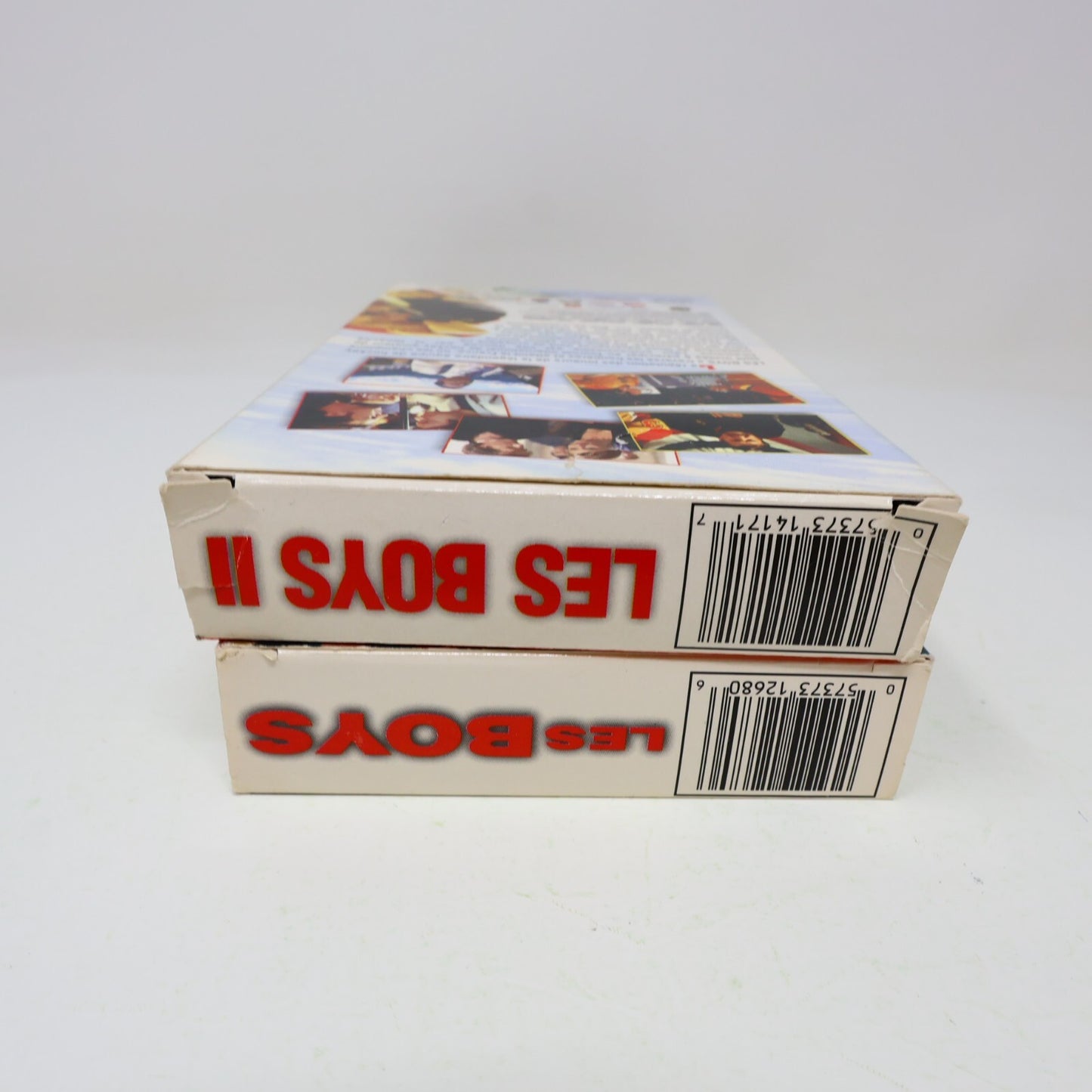 Les Boys 1 & 2 Lot VHS NTSC Testés Français Québec Comédie Hockey Rémy Girard