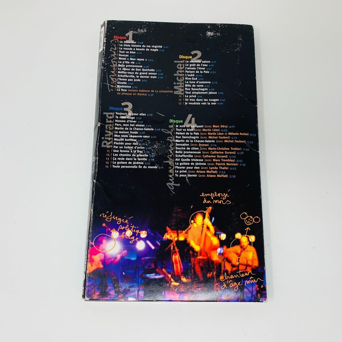Bonsoir Mon Nom Est Toujours Michel Rivard et Voici Mon Album Quadruple CD Testé