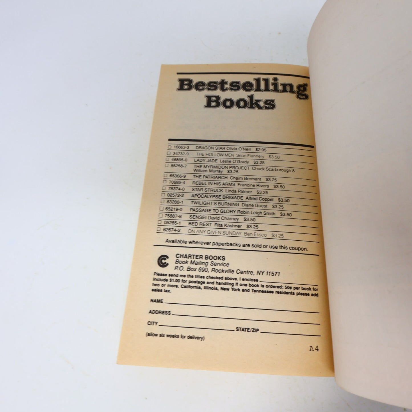 1983 Angel Face Stanley Cohen Charter Mystery Thriller Crime Paperback Book 80s