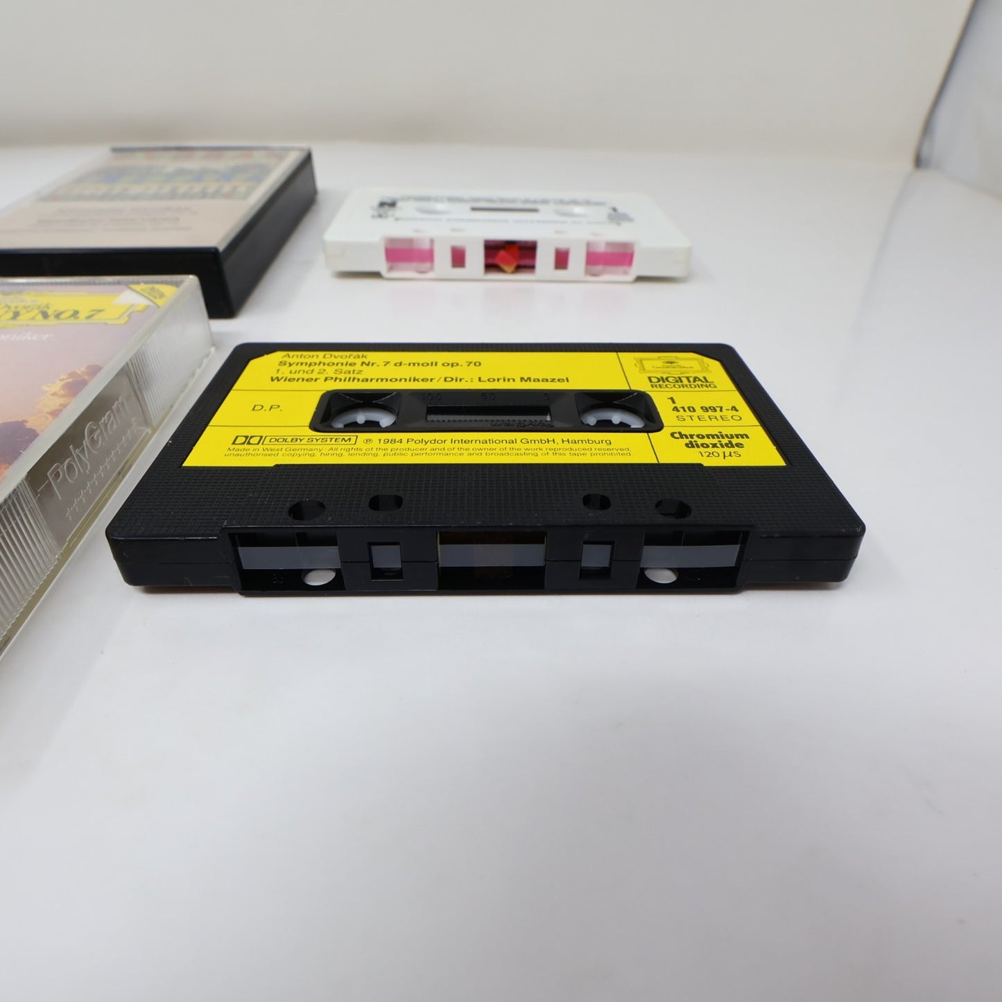 Dvorak 4 Cassettes Lot String Sextet/Symphony #7/Cello Concertos/New World