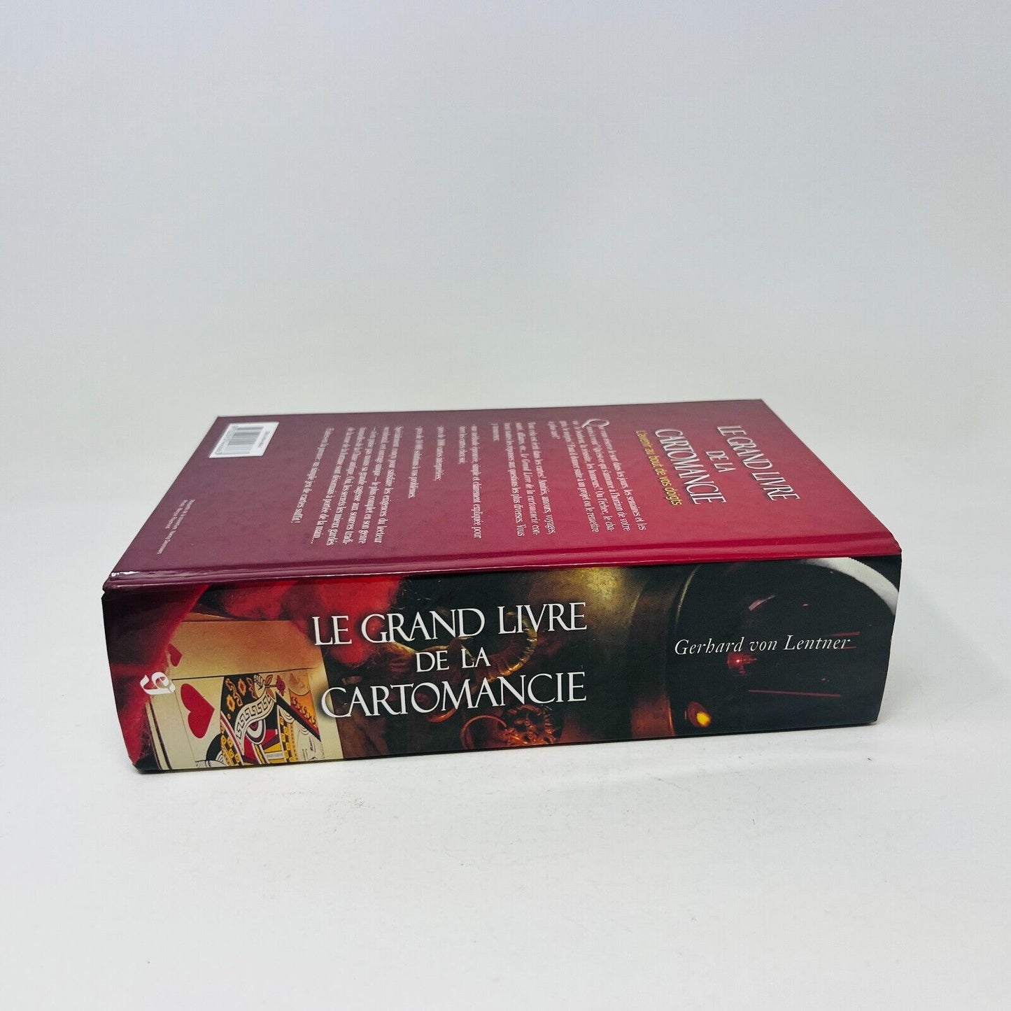 1999 Le Grand Livre de la Cartomancie de Gerhard von Lentner en Français Avenir