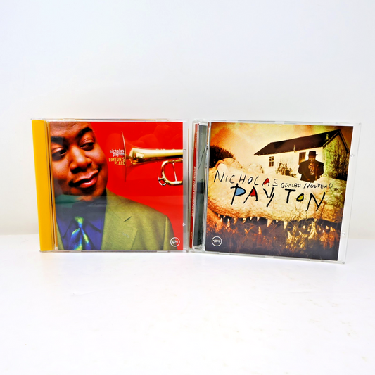 Nicholas Payton 2 CDs Lot Payton's Place/Gumbo Nouveau Jazz 1996 1998 Verve 90s