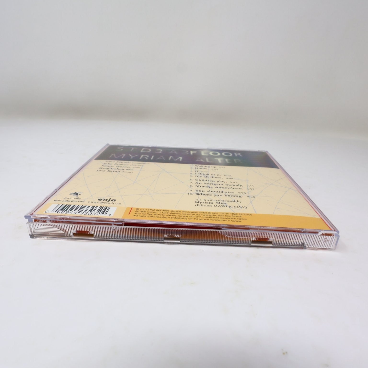 Myriam Alter - If CD 2002 Jazz Enja Justin Time Records Walking Up/Home