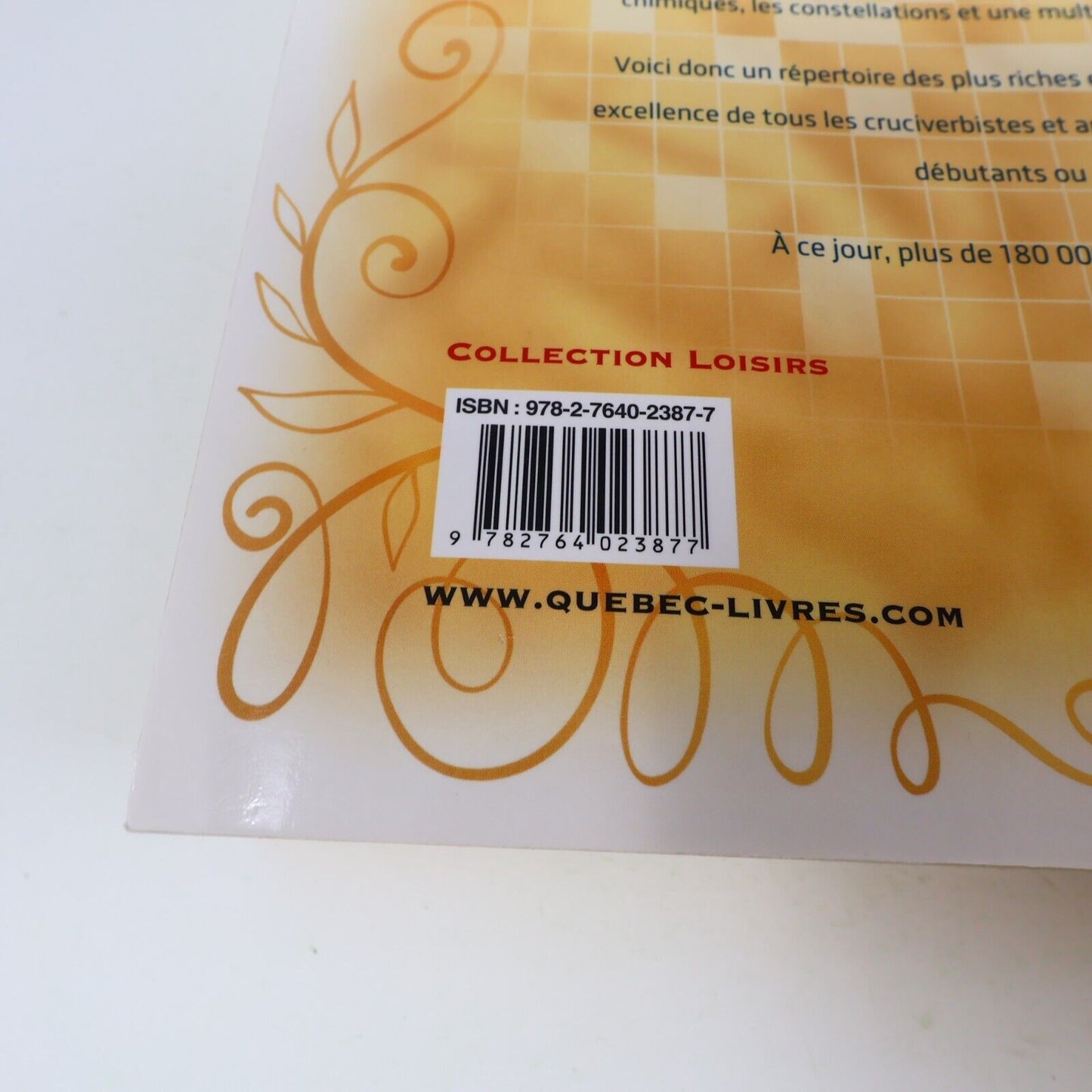 2014 Le Grand Dictionnaire des Mots Croisés Édition Augmentée Lise Beaudry Livre
