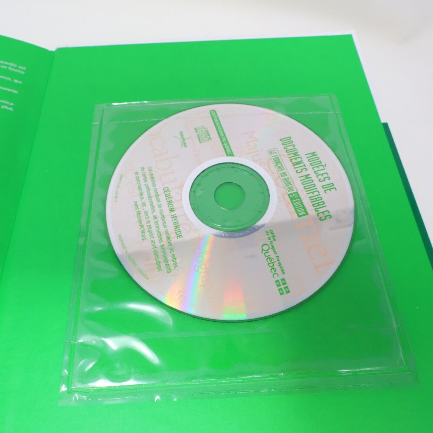 2000 Le Français au Bureau Office de la Langue Française Écrire Rédiger Livre HC