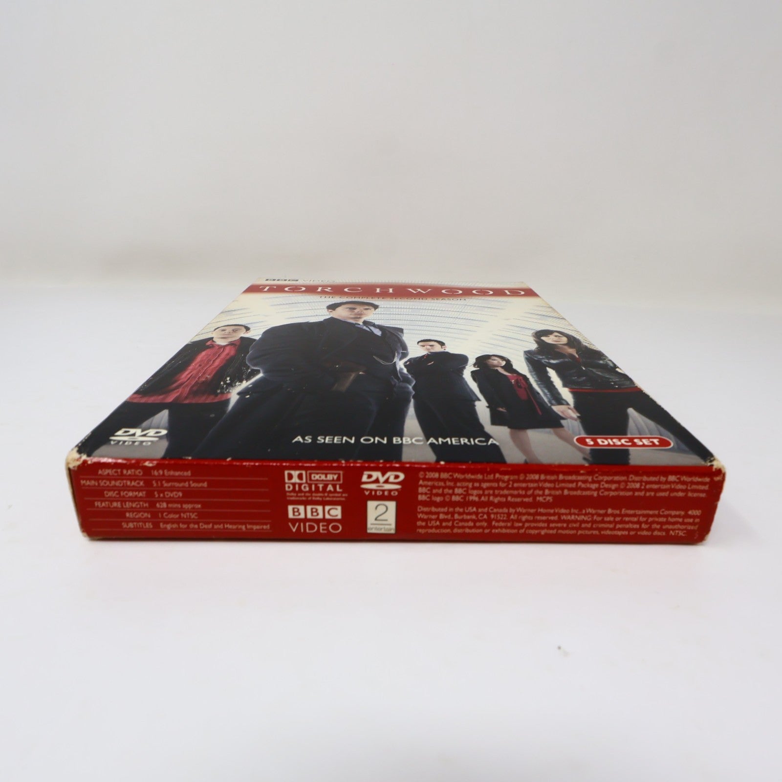 Torchwood Second Season #2 DVD NTSC BBC James Masters/Freema Agyeman Tested