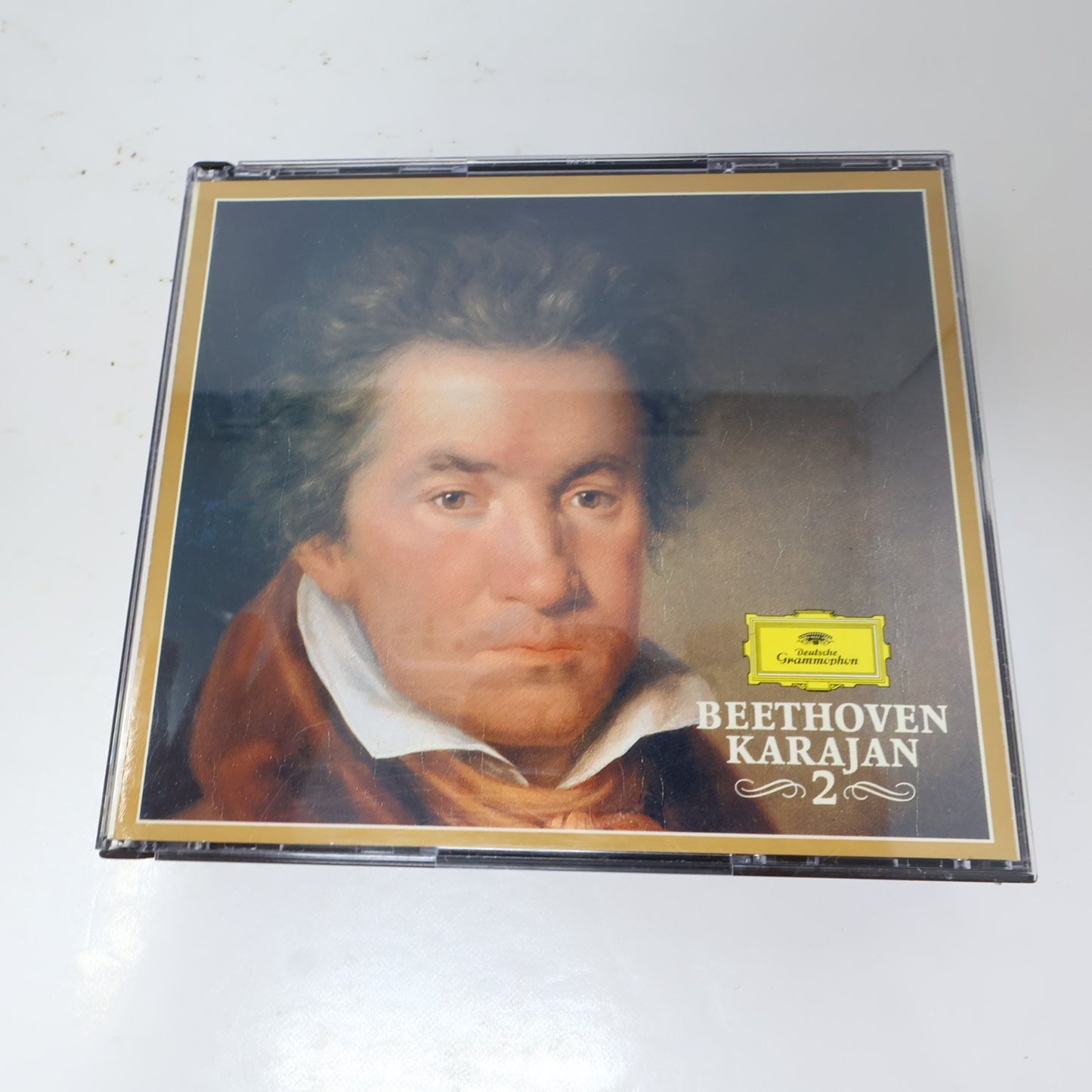 Beethoven Karajan #1-2 Symphonies 1-9 Lot 2 CD Boxset Deutshe Grammophon Tested
