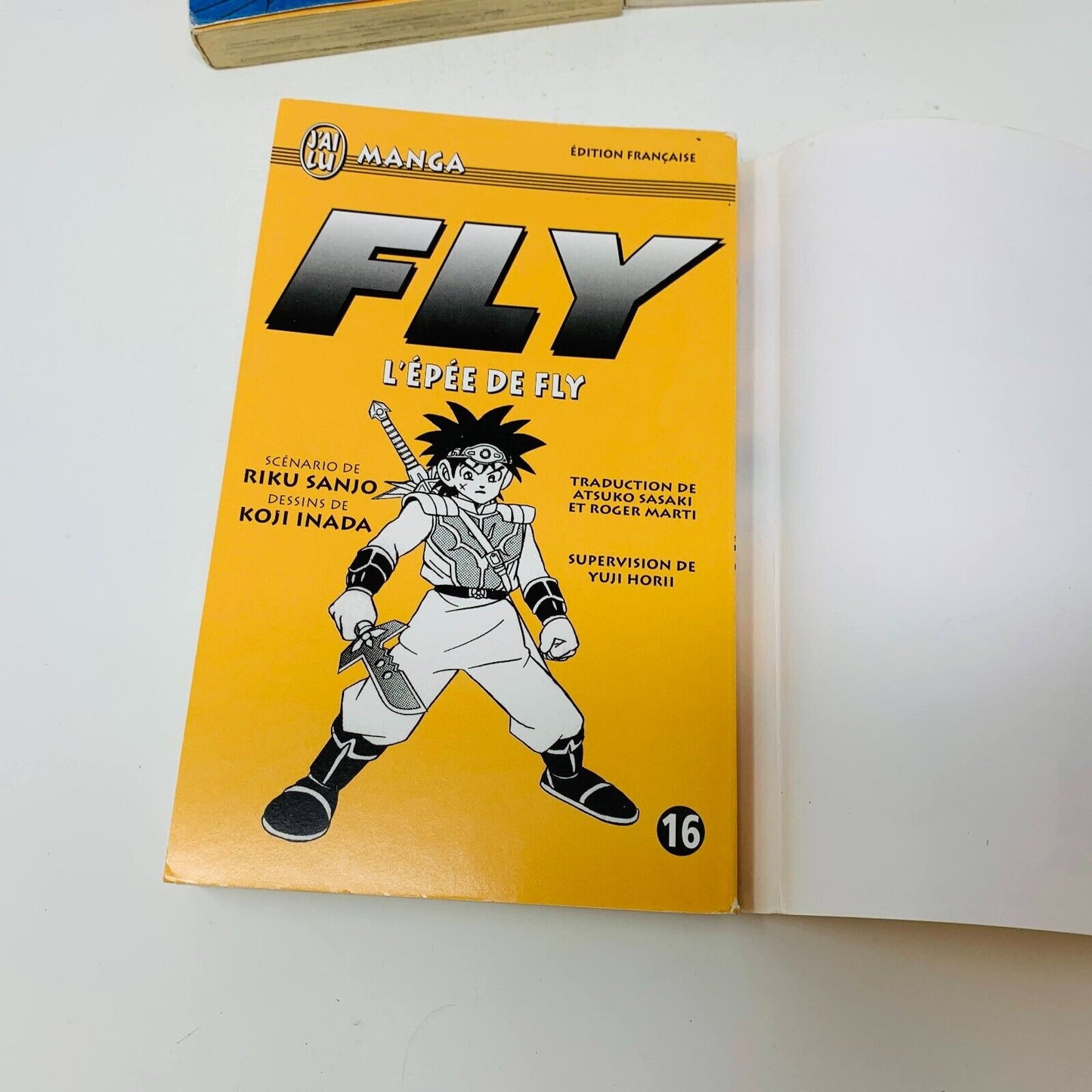 Fly 16-17-18 J'ai Lu Mangas Français Riku Sanjo Koji Inada Dragon Quest Lot de 3