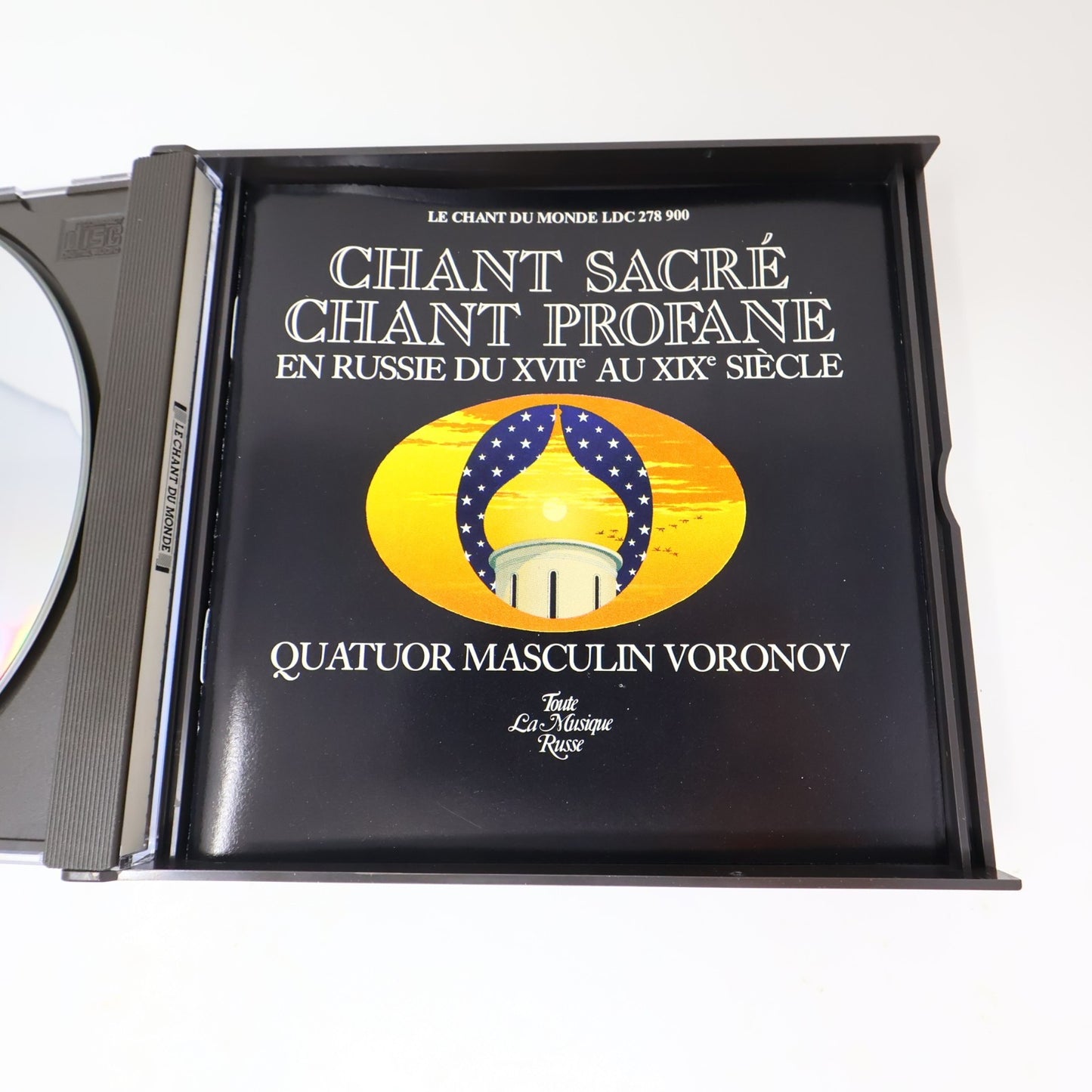 Chant Sacré Chant Profane CD Quatuor Masculin Voronov Sarti/Diletski/Degtiarev