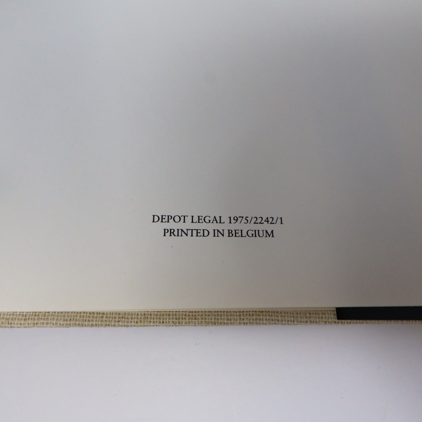 1975 Delvaux Catalogue de l'Oeuvre Peint de Michel Butor Hardcover HC Cosmos Art