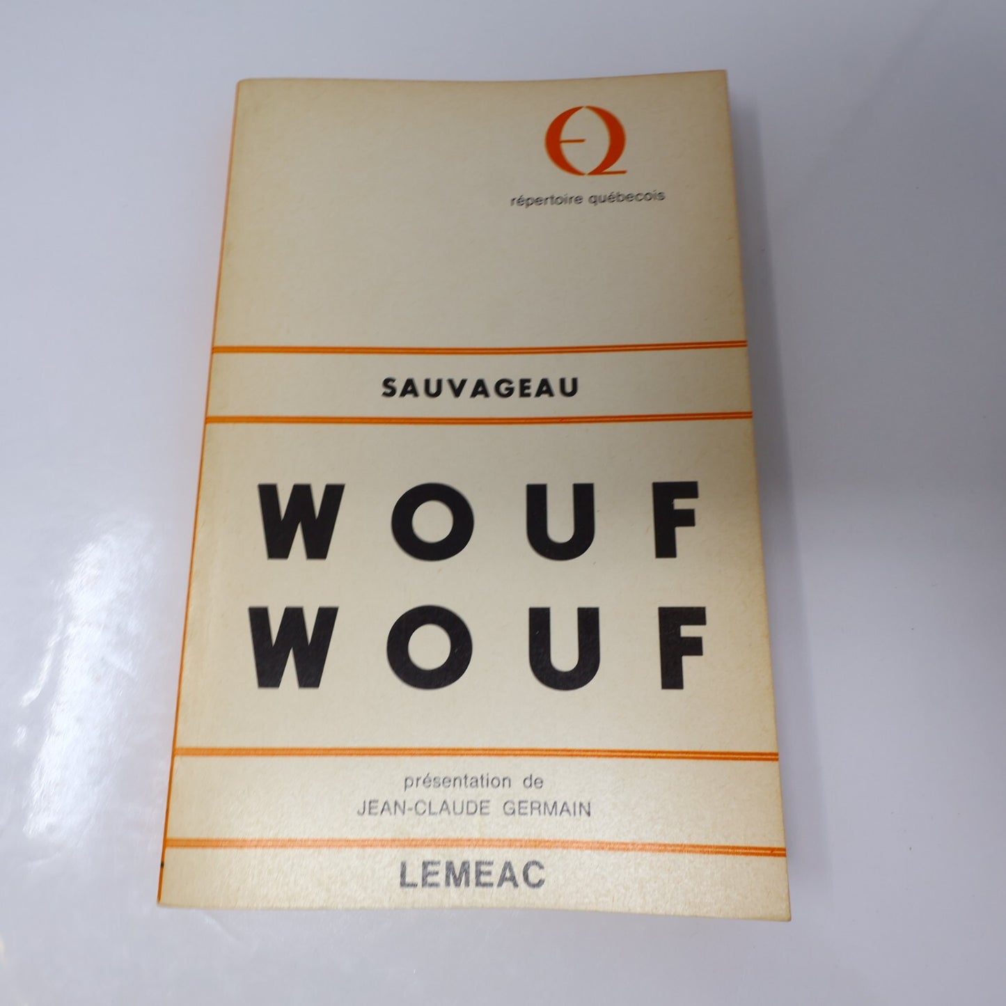 Théâtre Québec Lot 5 Livres Leméac Wouf Wouf/Florence/Chant du Sink Français 70s