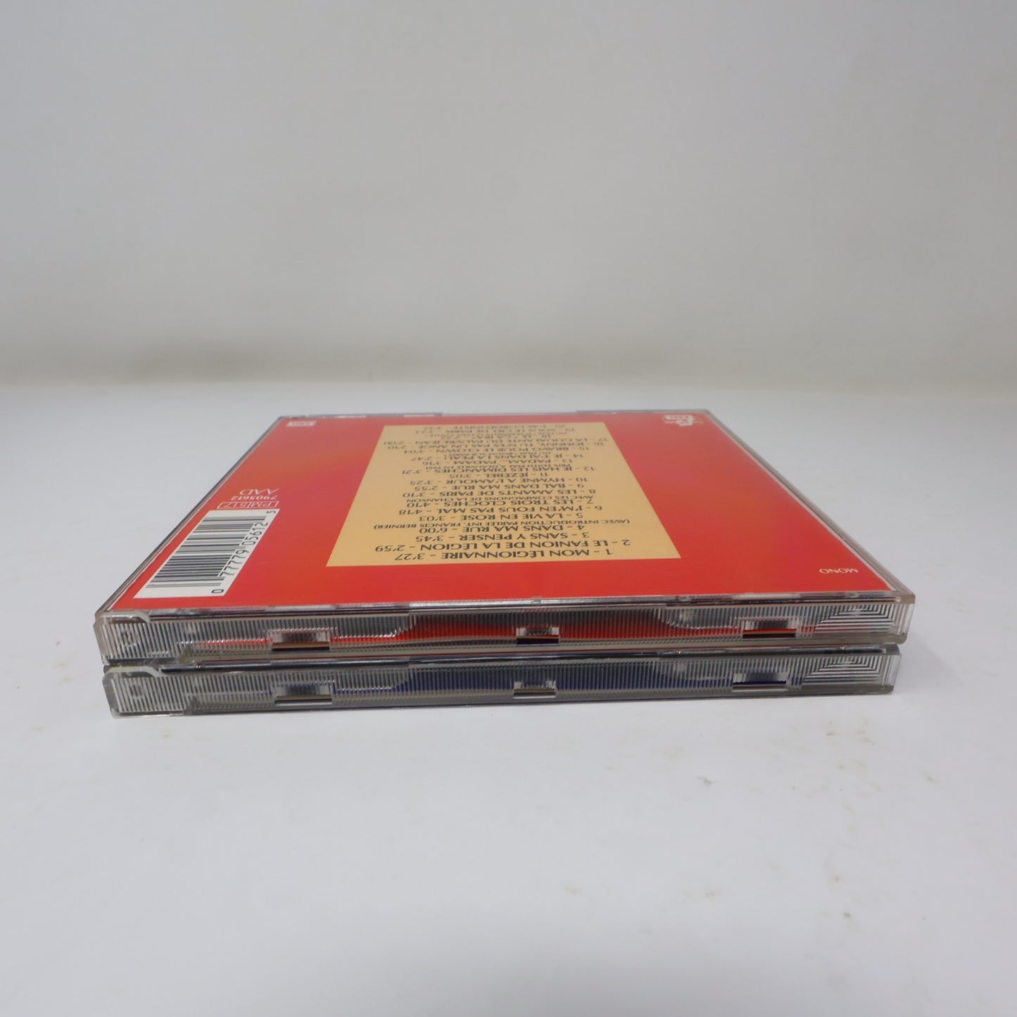 Édith Piaf 25e Anniversaire Volume #1-2 Série Complète Lot 2 CDs EMI Pop 1988