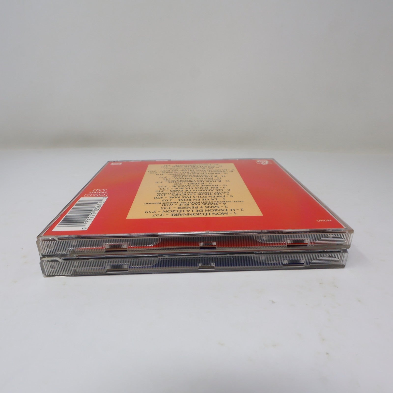 Édith Piaf 25e Anniversaire Volume #1-2 Série Complète Lot 2 CDs EMI Pop 1988