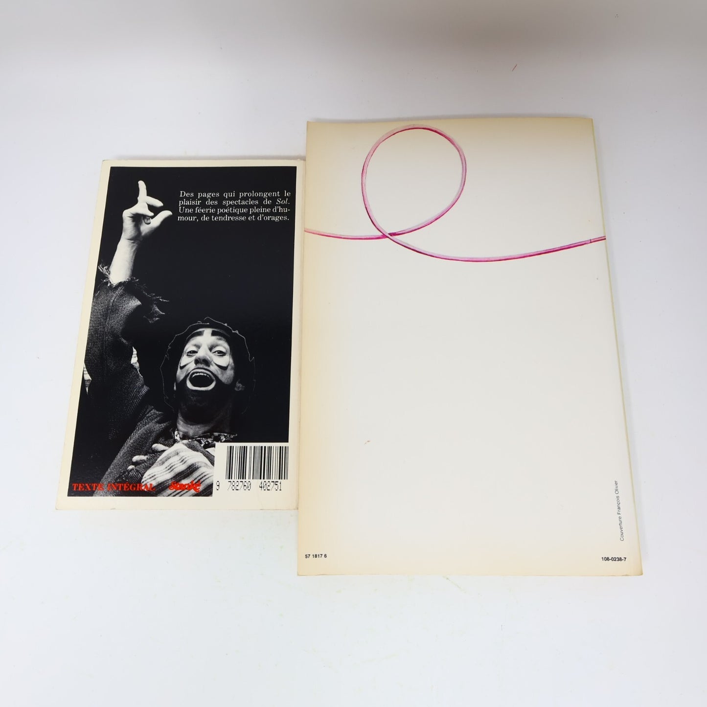 Marc Favreau Lot 2 Livres Sol Oeufs Limpides/Je M'Égalomane à Moi-Même Humour PB