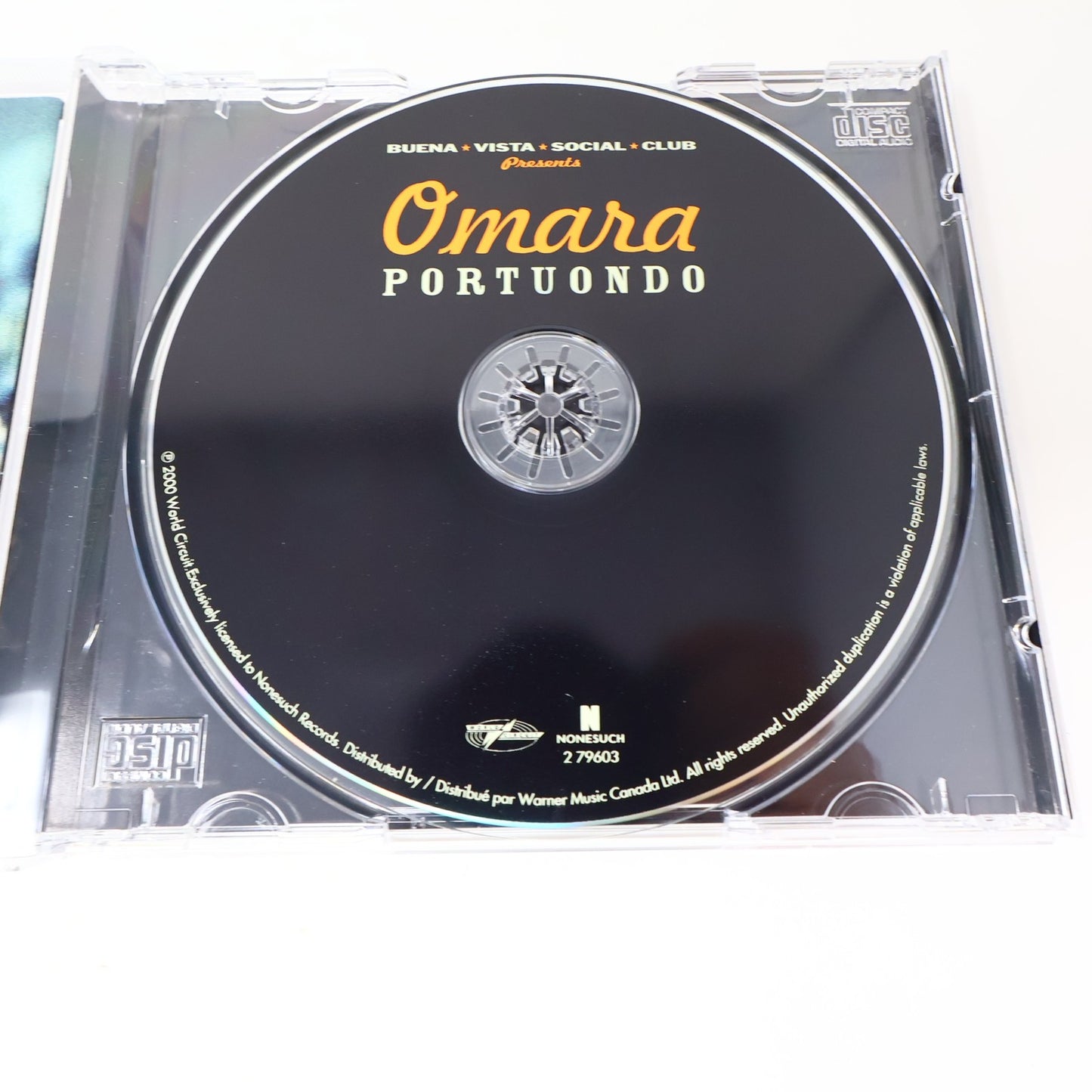 Buena Vista Social Club Presents Omara Portuondo CD 2000 Latin Nonesuch