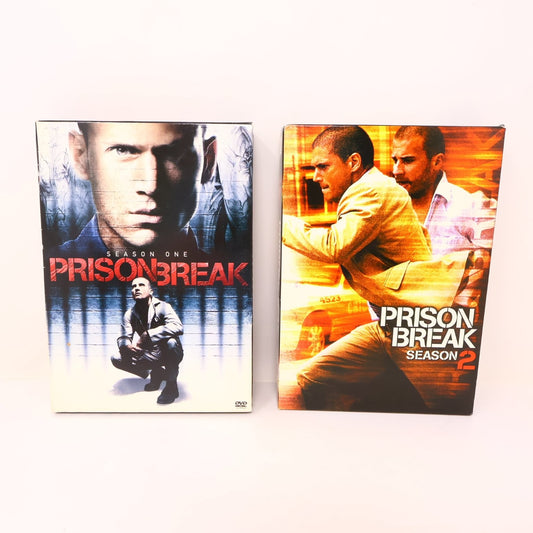 Prison Break Season 1 & 2 DVD Lot 2005-2007 Sets Wentworth Miller Region 1 NTSC