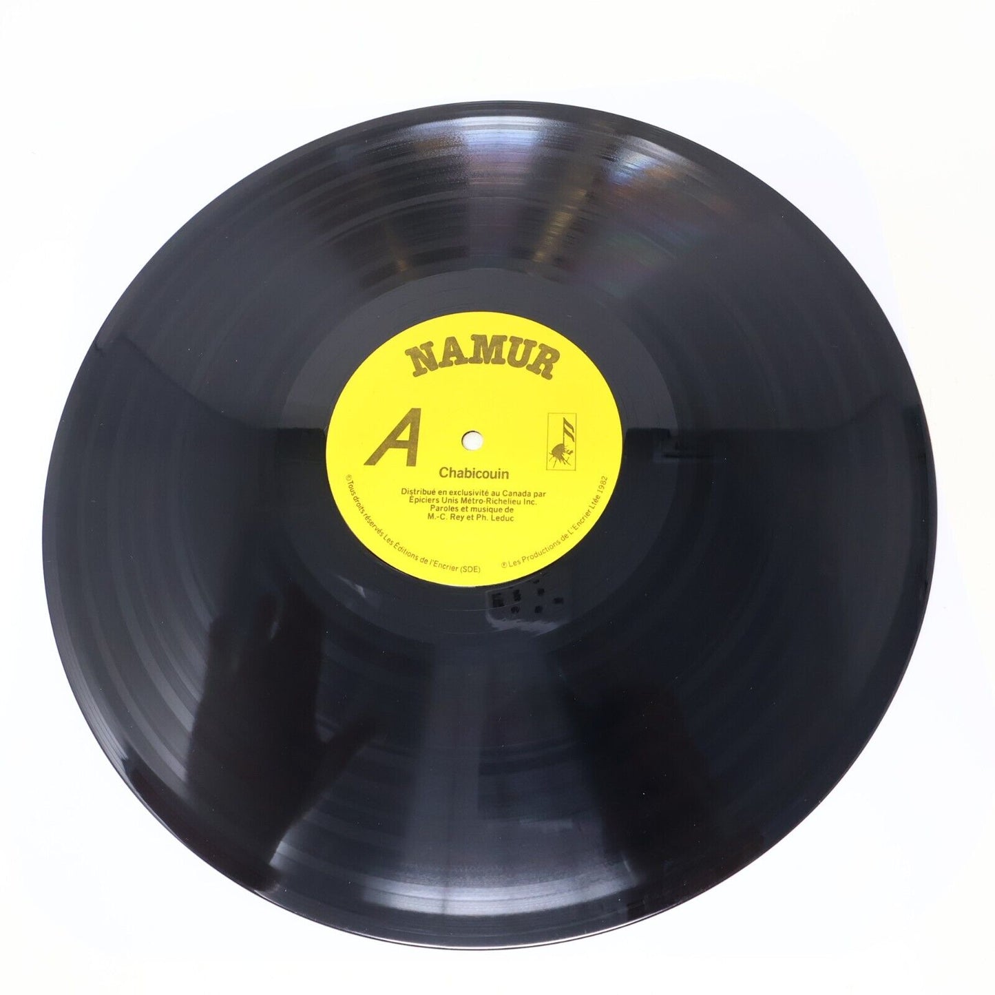 Chabicouin + À la Ferme Lot 2 Disques LP Enfants Français Kébec Disque L'Encrier