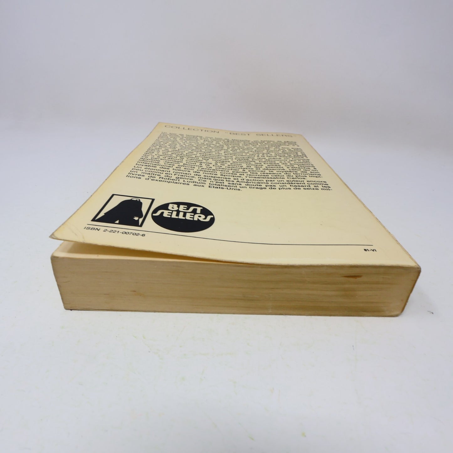 Robert Ludlum Lot 3 Livres Jason Bourne Mémoire dans la Peau/Mosaïque Parsifal
