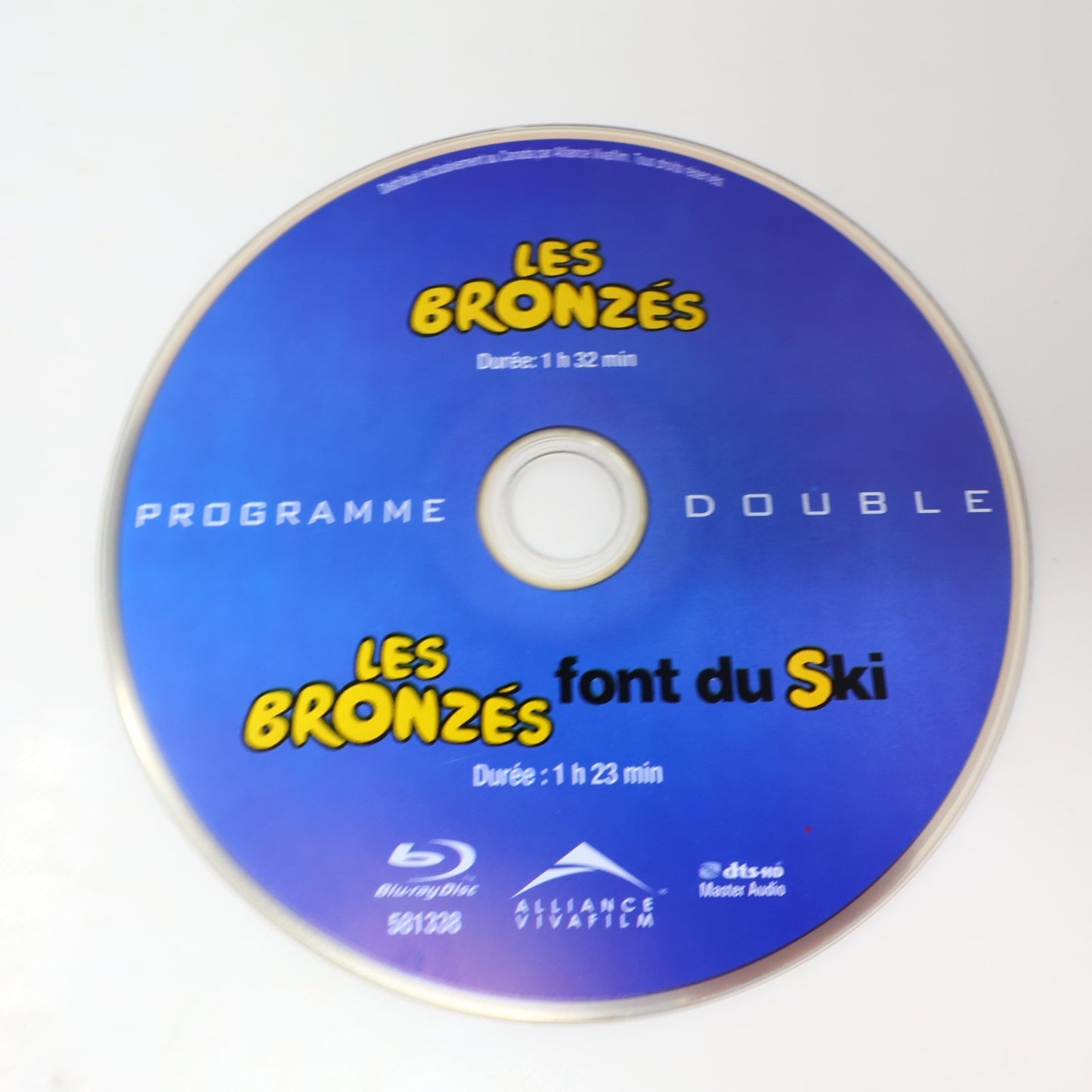 Les Bronzés #1-2 Font du Ski Blu-Ray Blanc/Balasko/Clavier/LHermitte Français