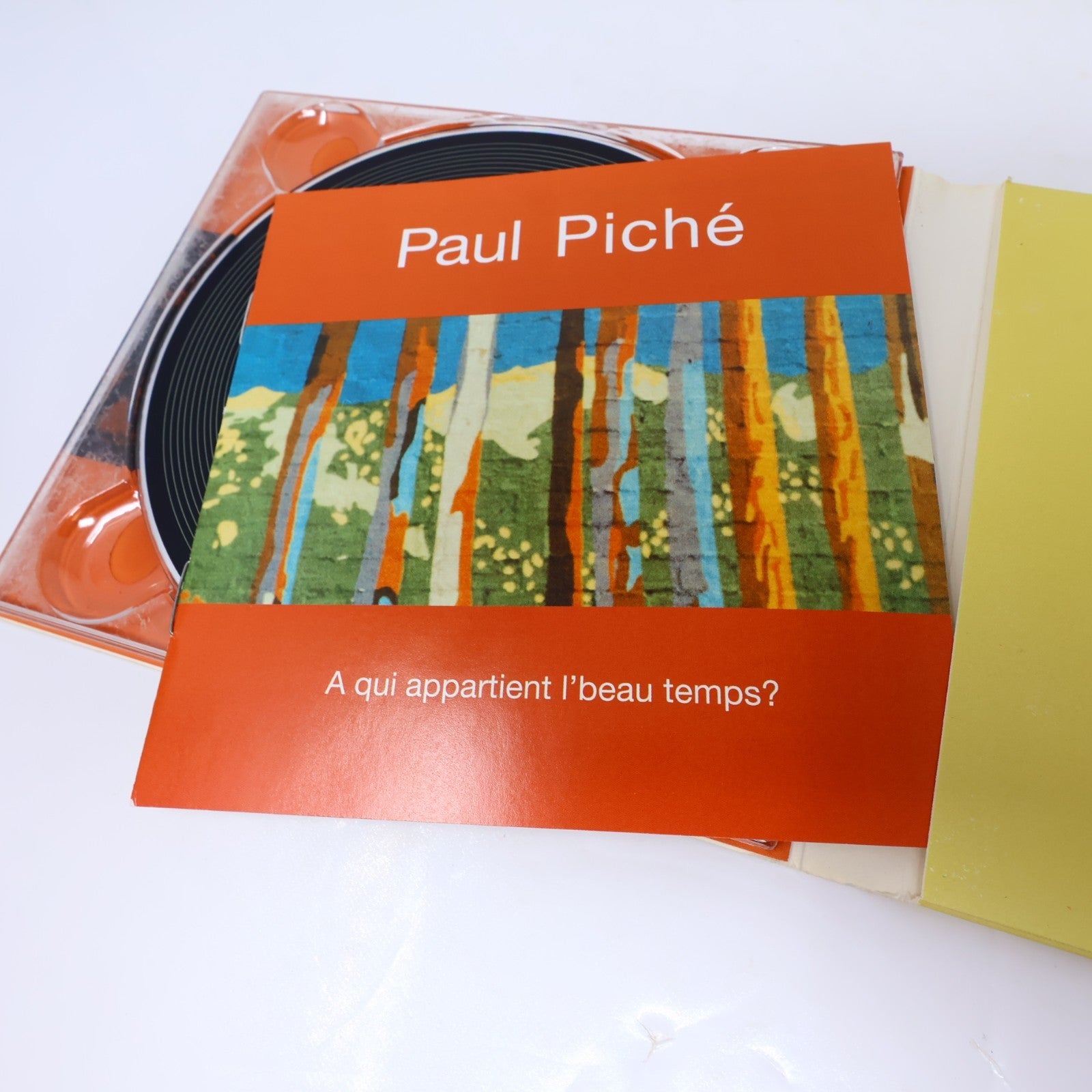 Paul Piché Lot 2 CDs Le Voyage/A qui Appartient l'Beau Temps? (Deluxe) Québécois