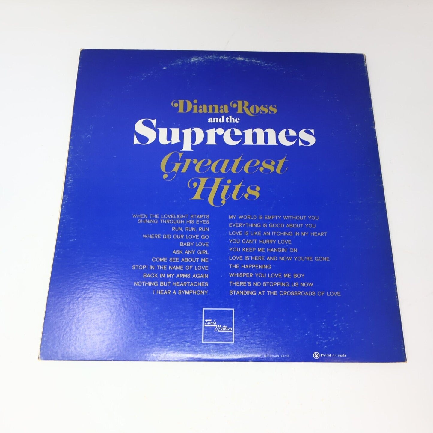 Diana Ross And The Supremes Greatest Hits 2x LP Record 1967 MOS2-663 Canada 60s