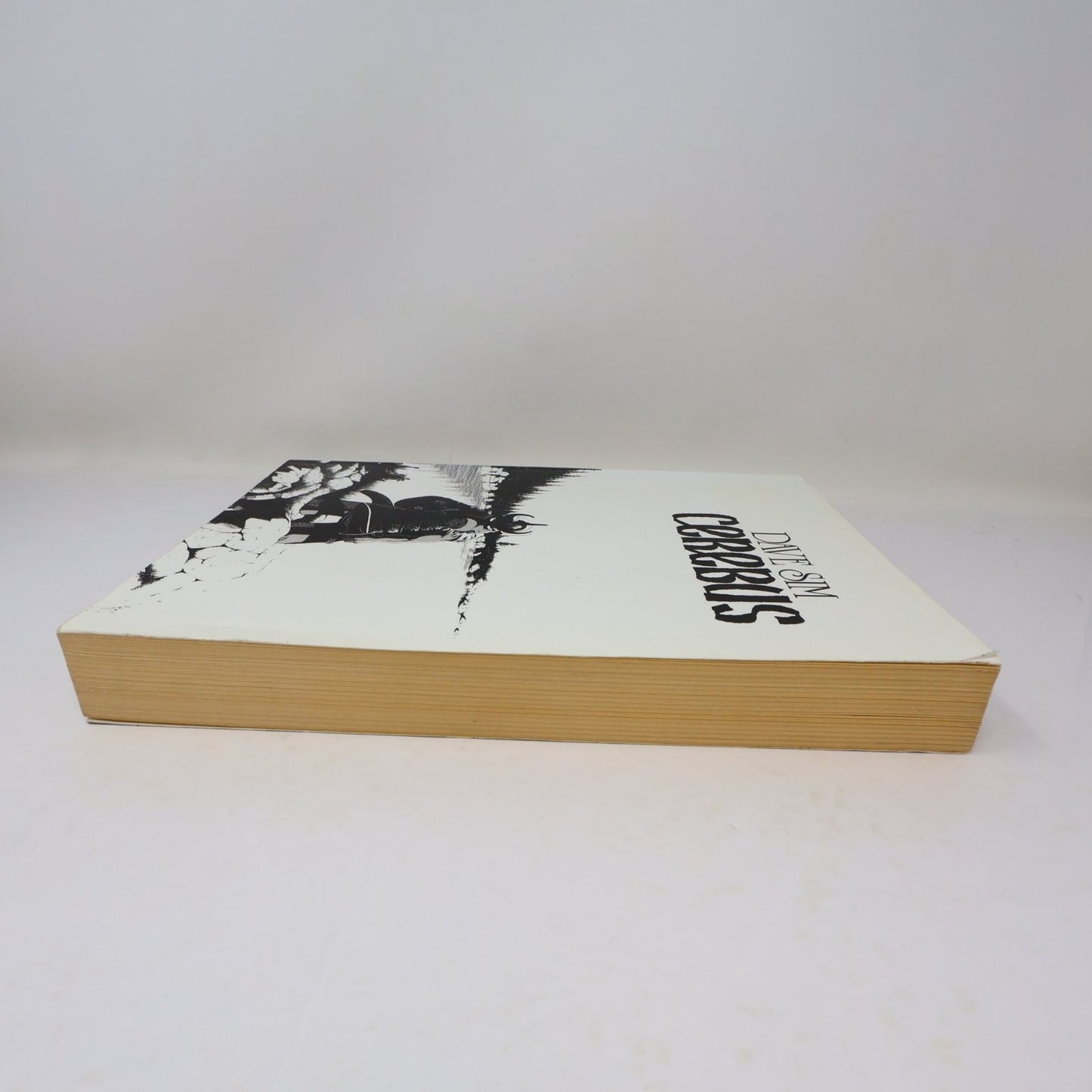 Cerebus TPB Book One by Dave Sim Reprinting Issues 1-25 Black & White 2003 Comic