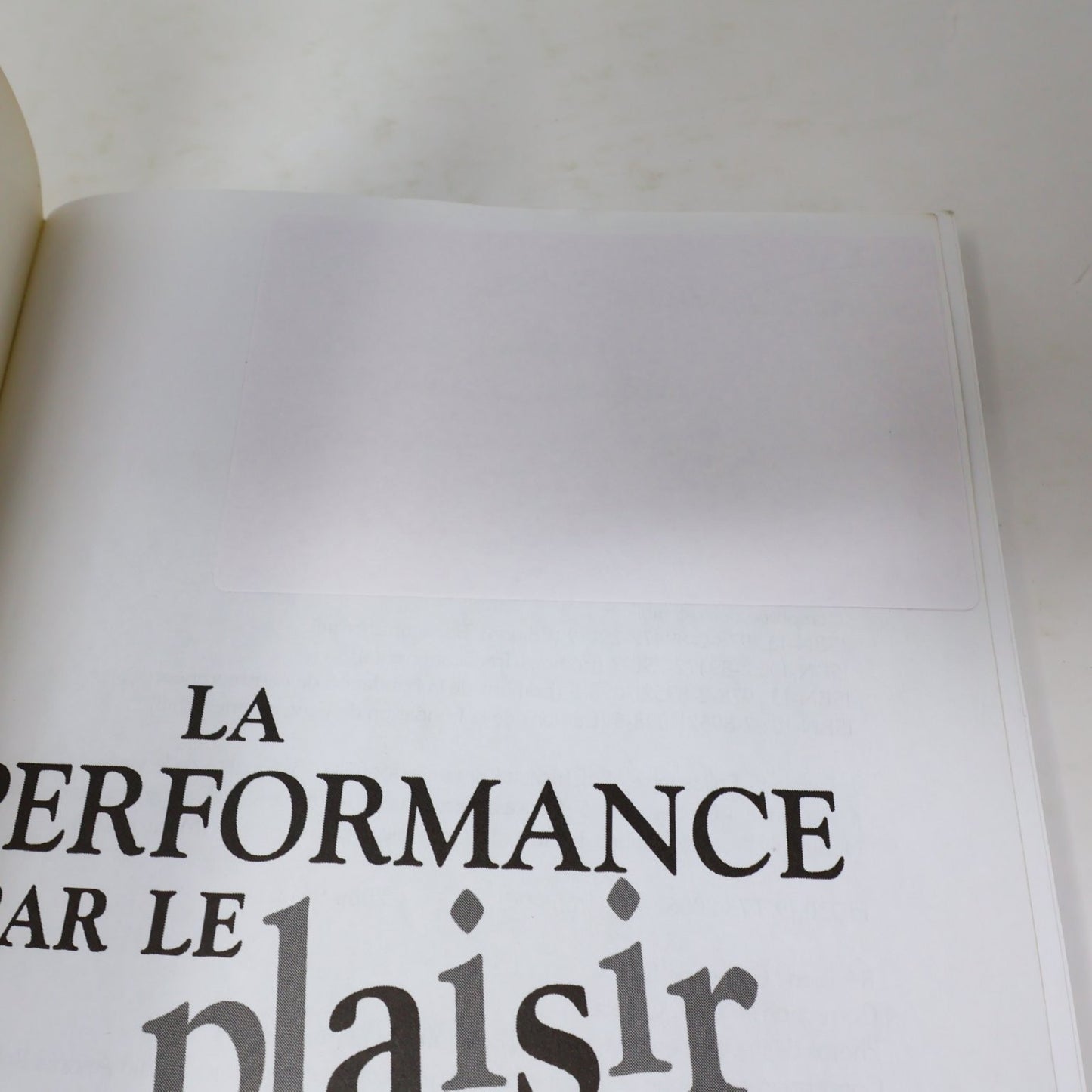 La Performance par Le Plaisir Jean-Luc Tremblay Carrière Sommets Organisations
