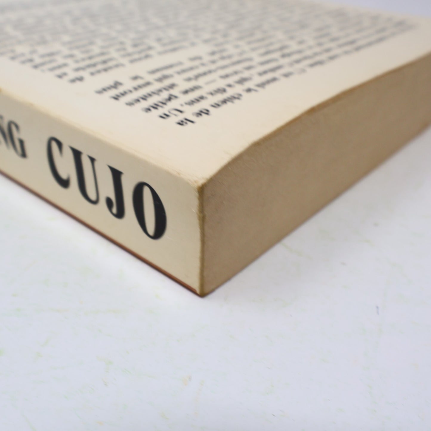 Cujo Stephen King Albin Michel 1982 Horreur Thriller Français Paperback Livre PB