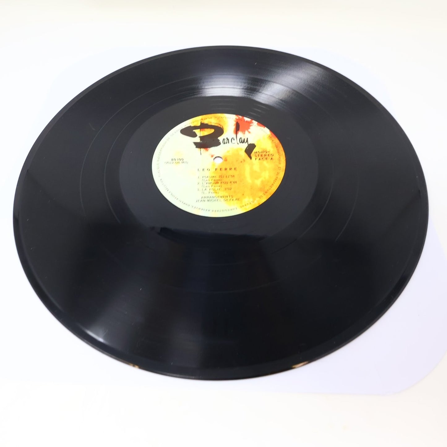 Léo Ferré Lot 10 Disques LP Record Amour Anarchie #1-2/Ludwig/Je Te Donne/Frime