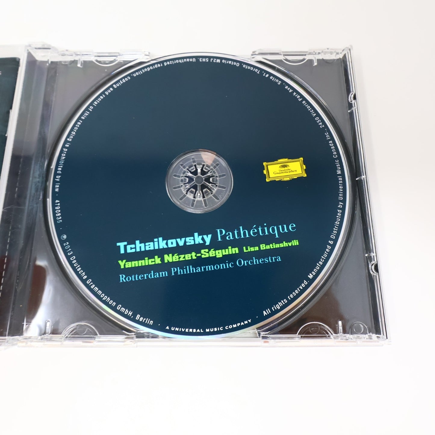 Tchaikovsky Symphony #6 Pathétique CD Batiashvili/Rotterdam/Yannick Nézet Séguin
