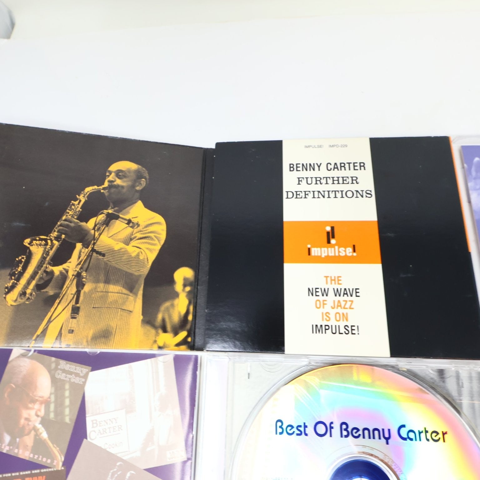 Benny Carter 6 CD Lot Further Definitions/Songbook 1-2/New York Nights Jazz