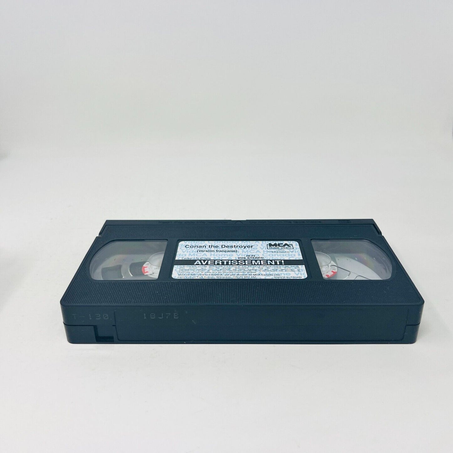 Conan Le Barbare/Destructeur Lot VHS NTSC Testés Français/French Schwarzenegger