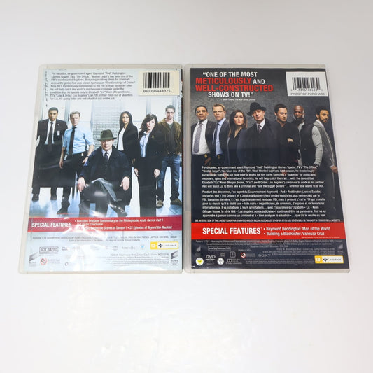 The Blacklist 2 DVD Lot Complete First & Second Seasons James Spader Region 1