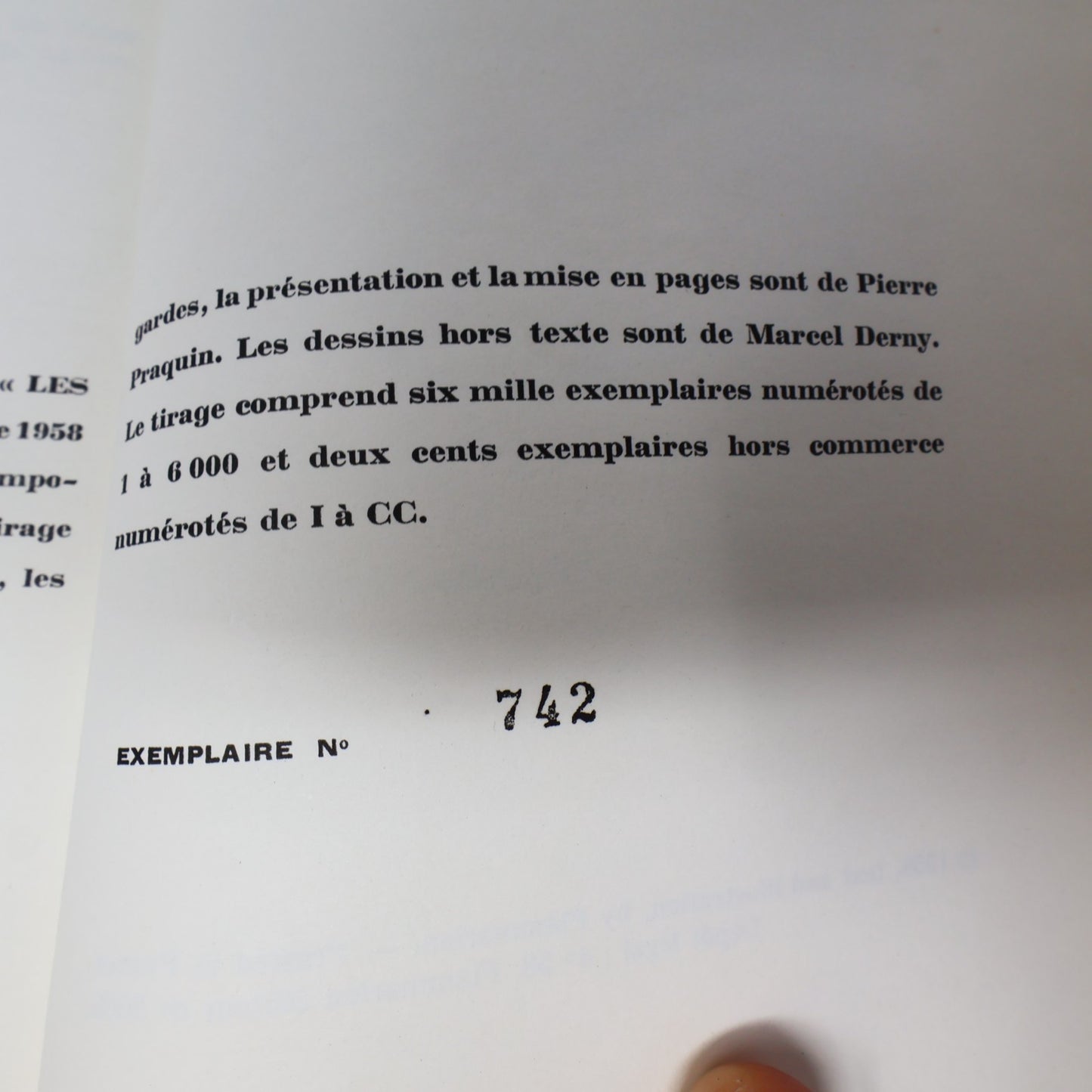 La Dernière Harde Maurice Genevoix Les Flammes Flammarion 1958 HC Numéroté Livre