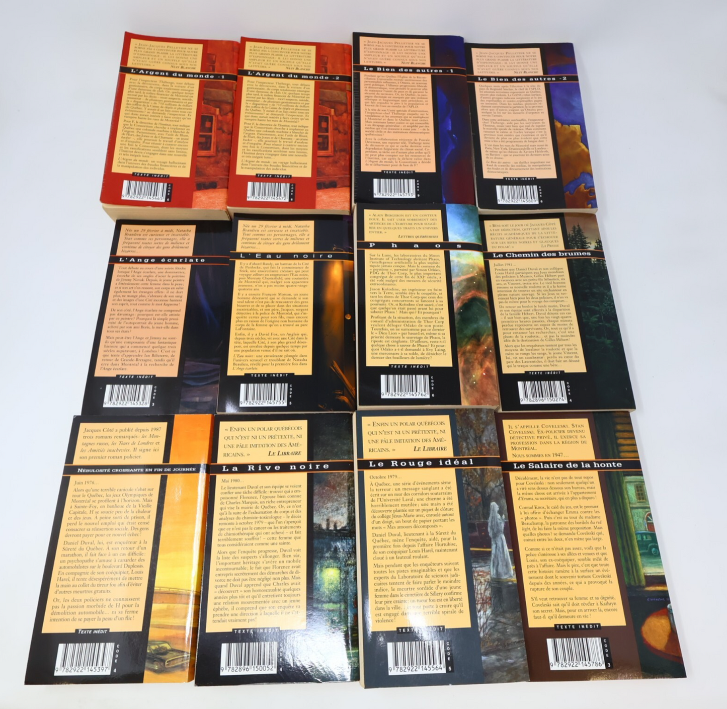 Alire Lot 26 Livres Senécal/Côté/Pelletier Aliss/Reine de Mémoire Français PB