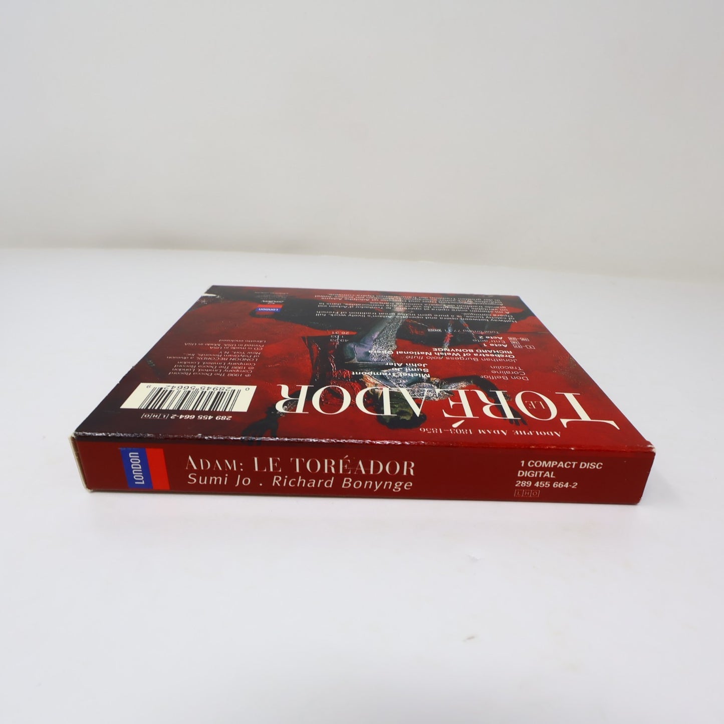 Le Toreador Adam Sumi Jo/John Aler/Michel Trempont CD Richard Bonynge 1998